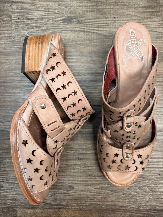 Freebird by Steven Shoes - FreeBird Moonstar Blush Leather Mules Shoe Size 9